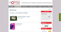 Desktop Screenshot of grodzisk.ckrondo.pl